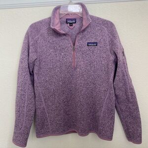 Patagonia Women's Better Sweater 1/4 Zip Size M